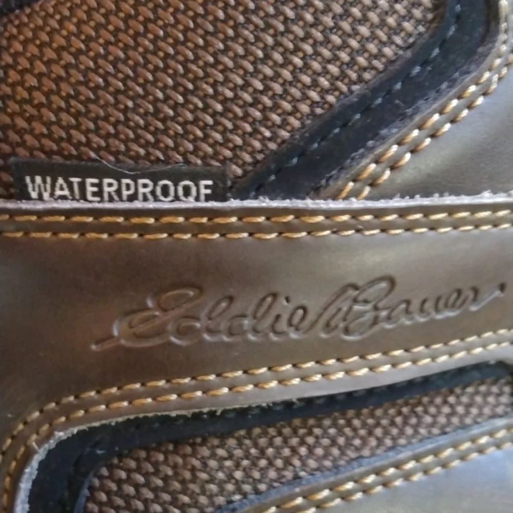 Eddie Bauer Brown Fairmont Hiking Boots 10.5 M